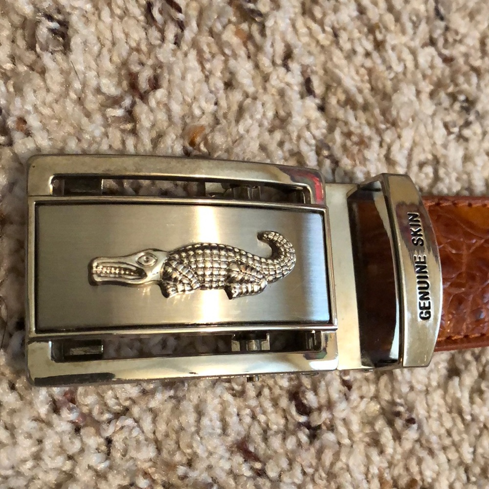 Lacoste leather belt